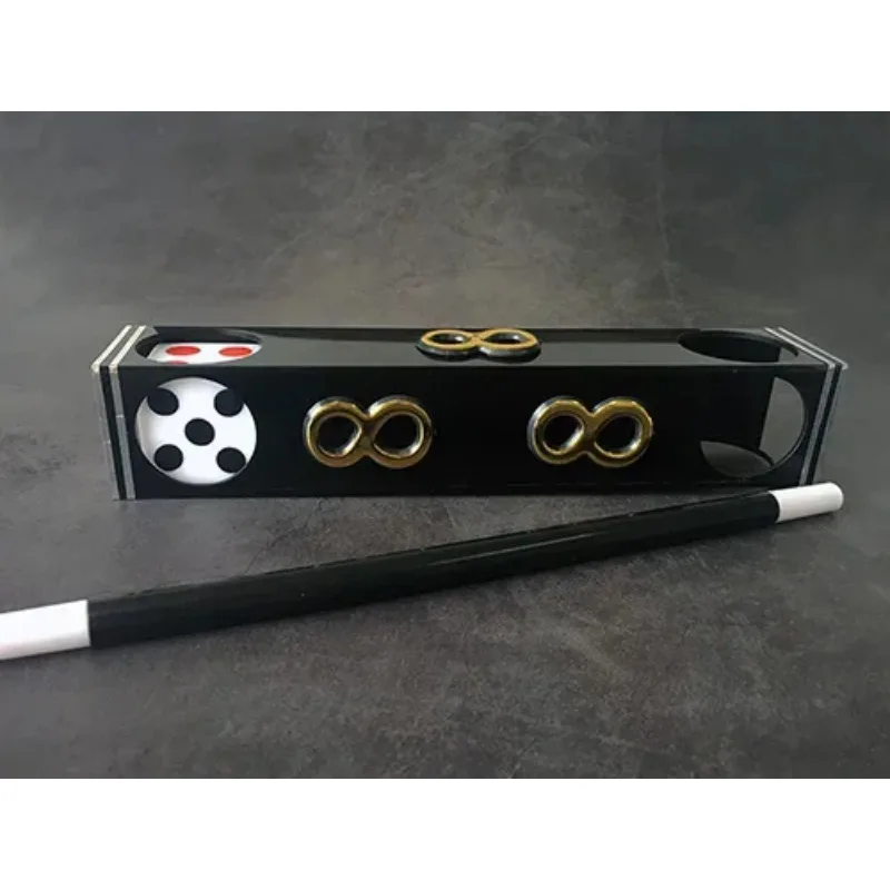 Jumbo Dice Tunnel Stage Magic Tricks Dice Spots Change in Tunnel Magia Magie Magicians Prop Illusion Gimmick Mentalism Accessory
