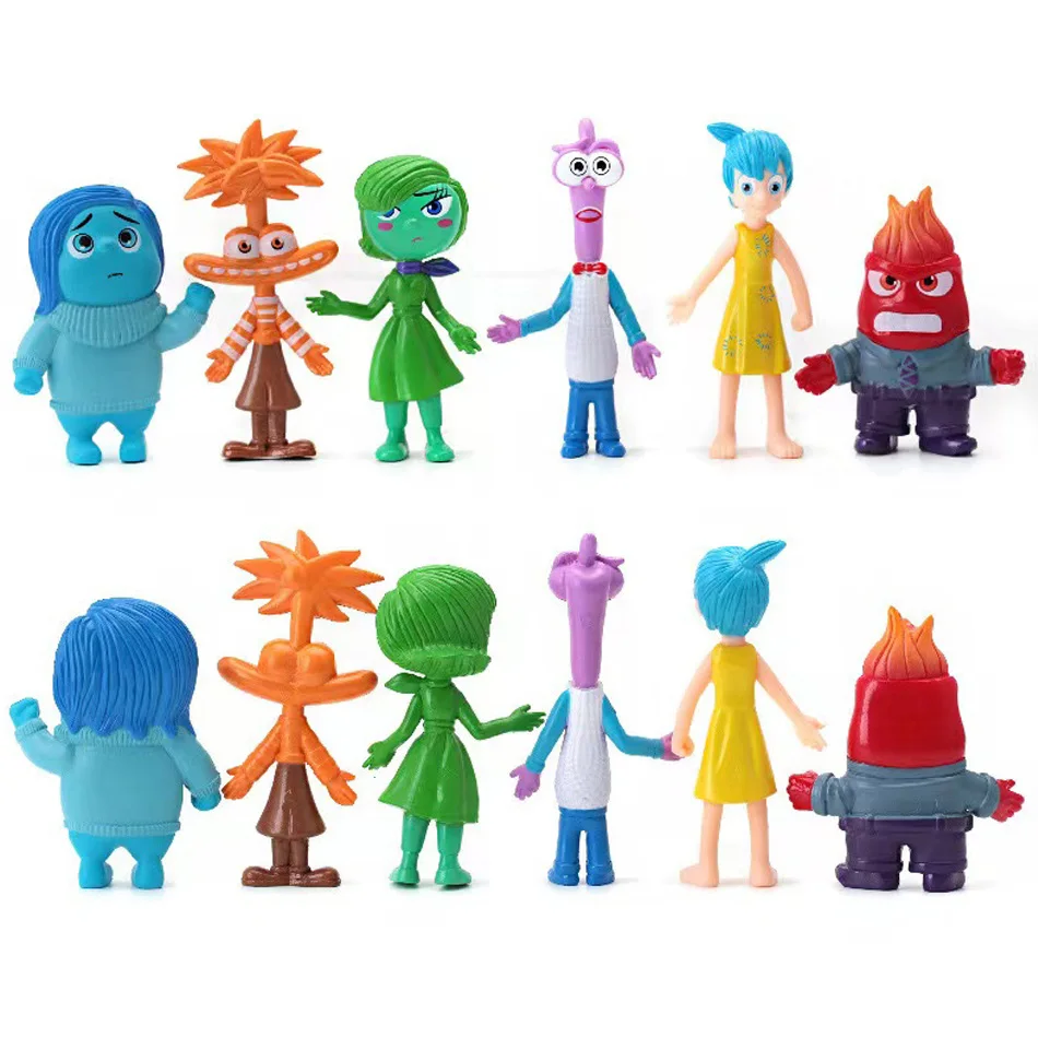 لعبة للأطفال من الداخل ، الغضب ، دمية الحركة ، الكعكة ، الديكور ، زخرفة المكتب ، هدية عيد الميلاد ، 6 ، مجموعة #6