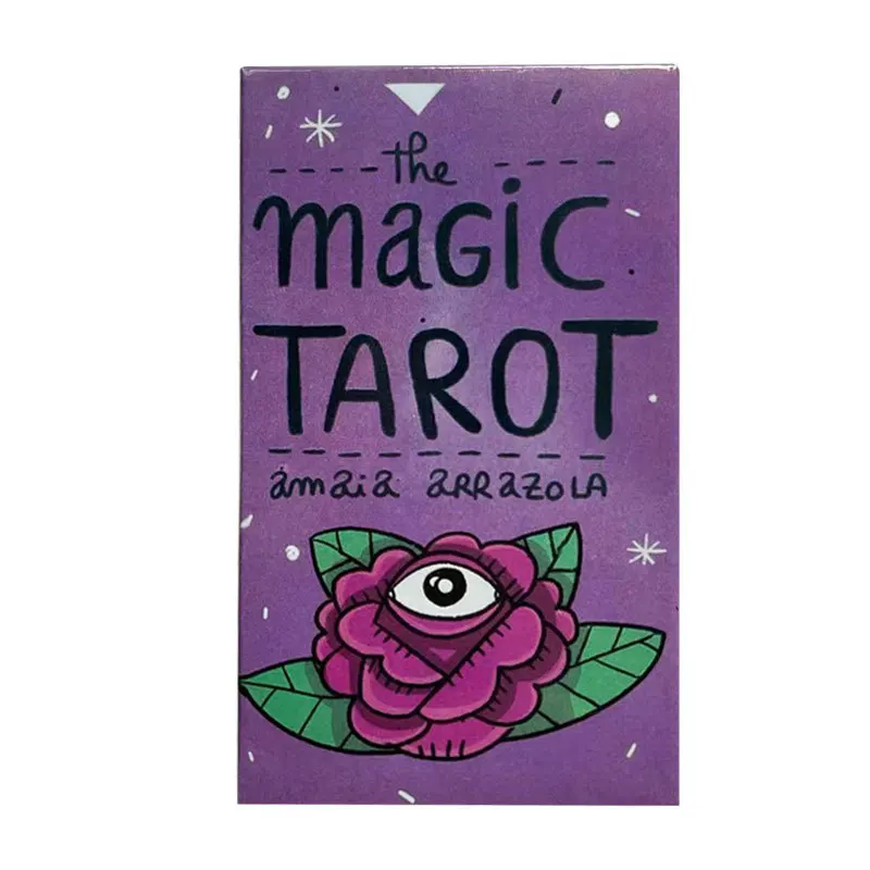 The Magic Tarot Cards Classic Board Games Cards Imaginative Oracle Divination Desk Game Tarot Cards With E-Book