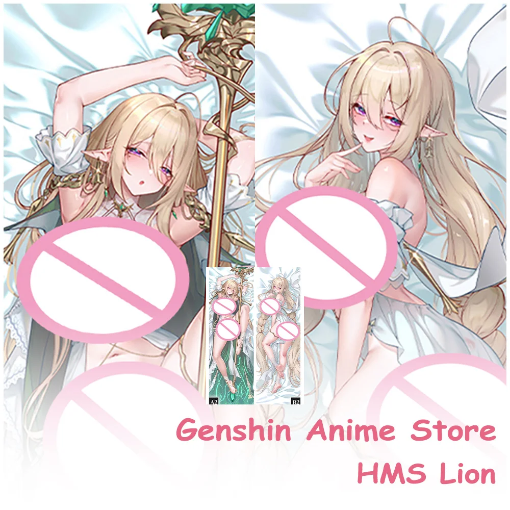 Dakimakura Azur Lane HMS Löwe Cartoon Körper Kissenbezug Cosplay Requisiten Anime Doppelseitig Bedruckte Otaku Kissen Kissenbezüge