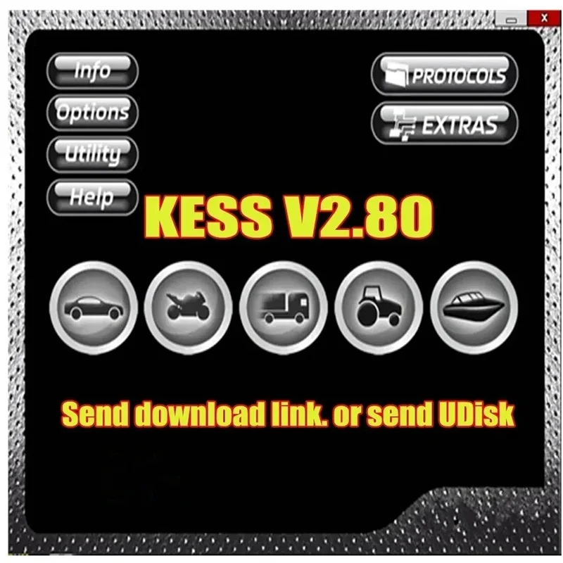 Ksuite 2.80 Newest software work with K E S S V2 V5.017 for Cars/Trucks/Bikes/Tractros optimized running speed improved wake up