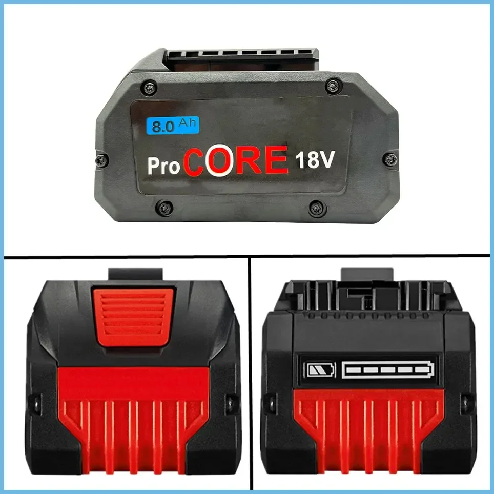 Bosch 18V 10.0AH Professional System Cordless Tool BAT609 BAT618 GBA18V80 21700 Battery 18V 10000mAh ProCORE Replacement Battery