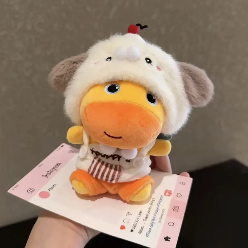 

Genuine Capybara Lulu Dress Up Cute Plush Bag Pendant Creative Birthday Gift Best Friend Couple Hanging Key Girl Gift