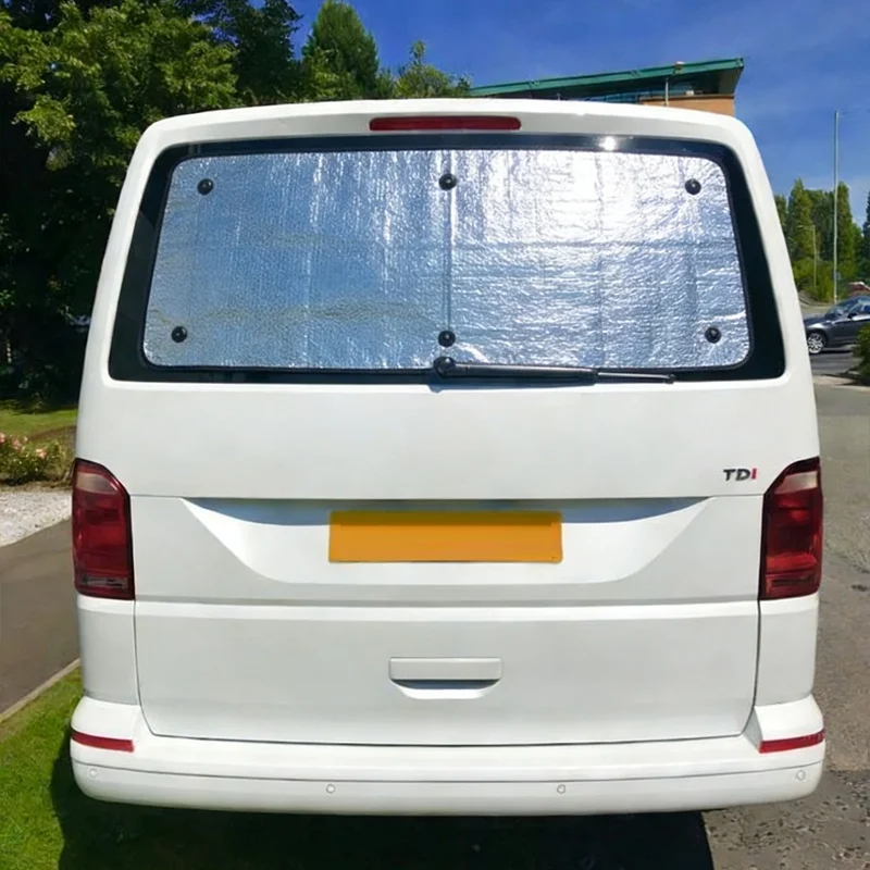 Car Sun Shade Windshield Visor For Vw T6 Transporter Hatchback Rear Window Sunshade Heat Insulation Sunshade Blackout Curtain