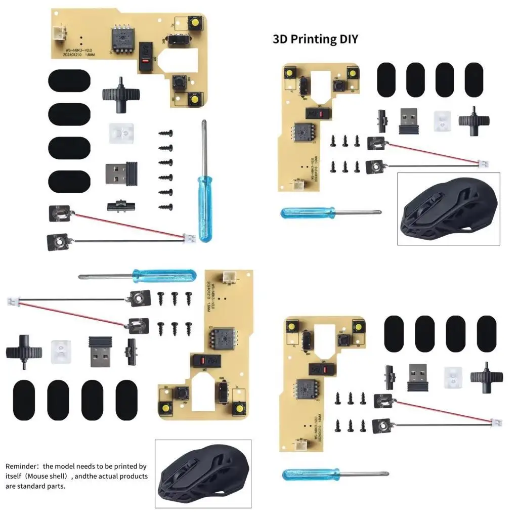 

31BA ABS Print Wireless Mouse Printing Wireless Mouse Computer Mouse