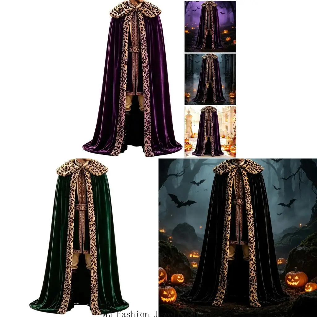 Flowing Shoulder Cloak for Cosplay, Costume Parties and Stage Shows D0UB