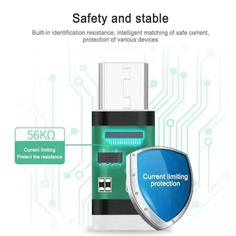 Micro USB Male To Type C Female Adapter Connector for Xiaomi Huawei Redmi Android USB-C Type-C Charger Converter