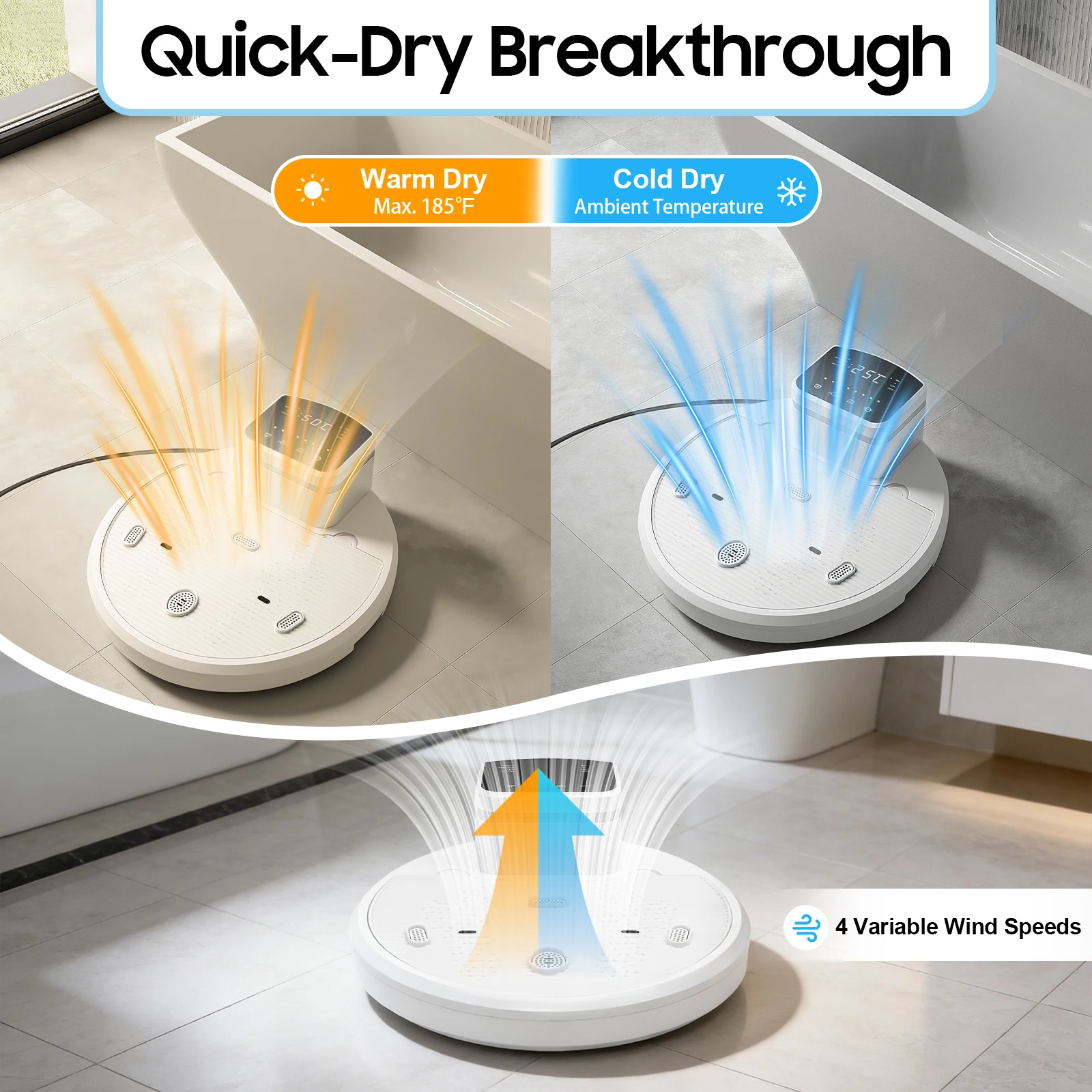 Intelligenter Körpertrockner 1 – Home Bathroom Hand Dryer Bewertung und Preis