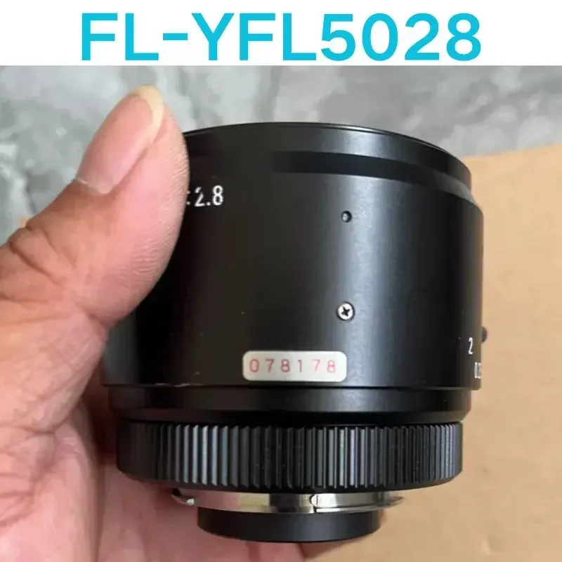 Second-hand test OK FL-YFL5028 line scanning lens