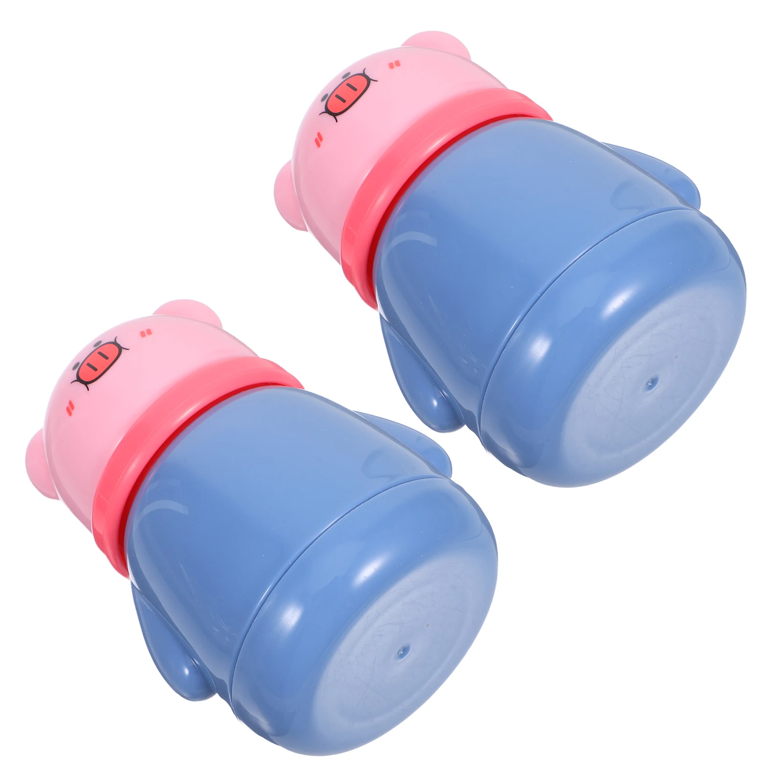 

2pcs Baby Talcum Bottle Body Applicator Portable Powder Puff Storage Box Soft Puff Container Travel Home Use Refillable Powder
