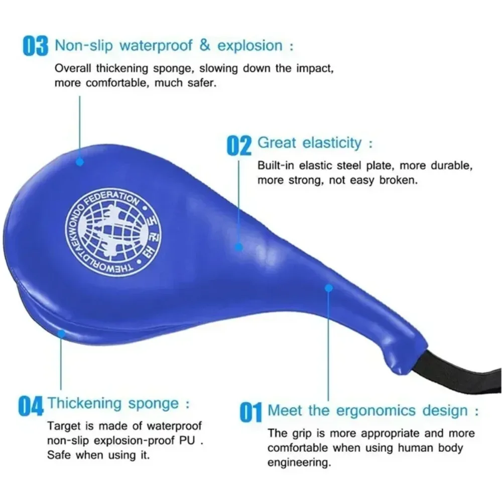 1 قطعة/2 قطعة منصات ركلة التايكوندو ، منصات الهدف الركل اللكم المجاذيف لتاي كوون دو الكاراتيه كيك بوكسينغ فنون الدفاع عن النفس التدريب #3