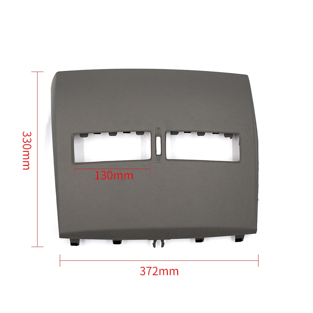 Finisher-Instrument Plate Durable Car Instrument Panel Cover Plastic Air Conditioner Outlet Panel for Nissan Tiida 2005-2011