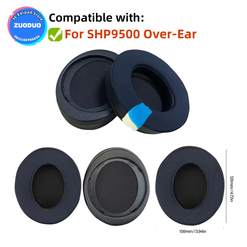 

Replacement Ear pads Fits for SHP9500 Over-Ear Headphones Ear Cushions Earpads headset