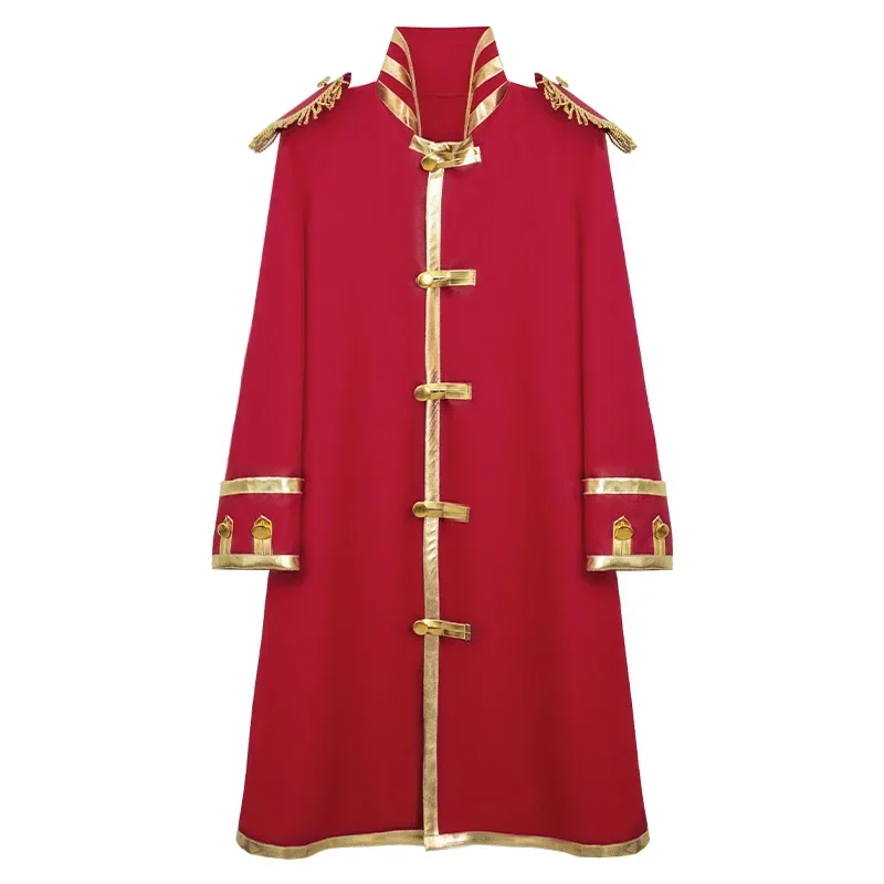 

Monkey D. Luffy Live Action Movie Cos Costume Captain Red Cloak Straw Hat Adult Cosplay Costume