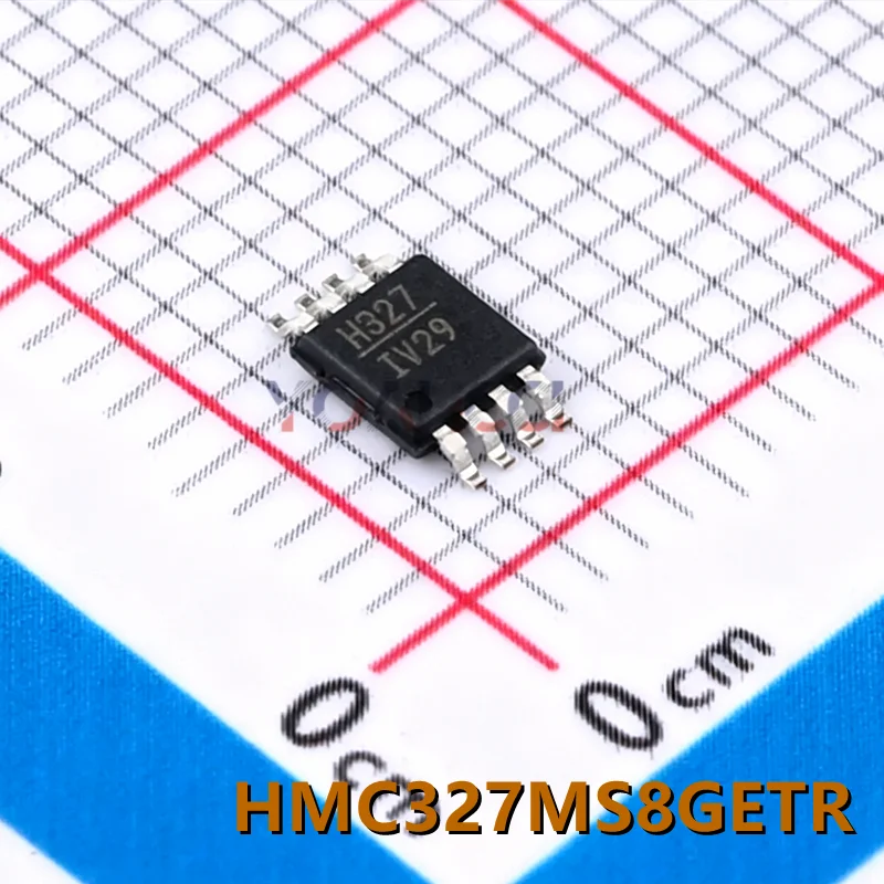 HMC327MS8GETR (2pieces) MSOP-8-EP RF Chip Single Power IC 4GHz 5.5V 8-Pin MSOP EP T/R ,Original In Stock