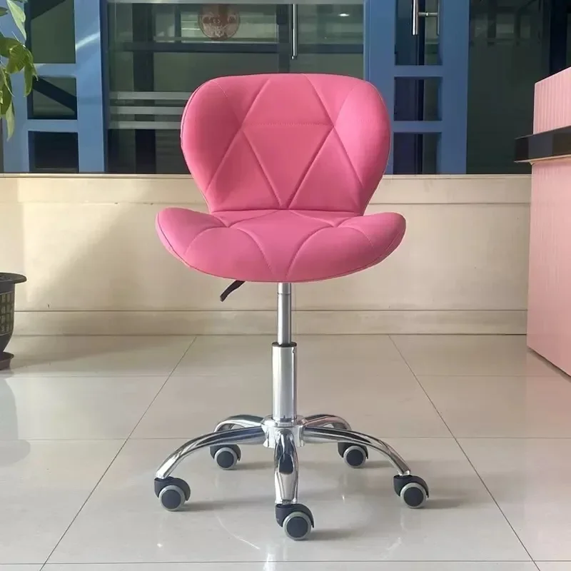 Silla de manicura profesional, salón de peluquería, muebles completos, equipo giratorio de belleza para uñas, tocador de inodoro, sillas de hierro