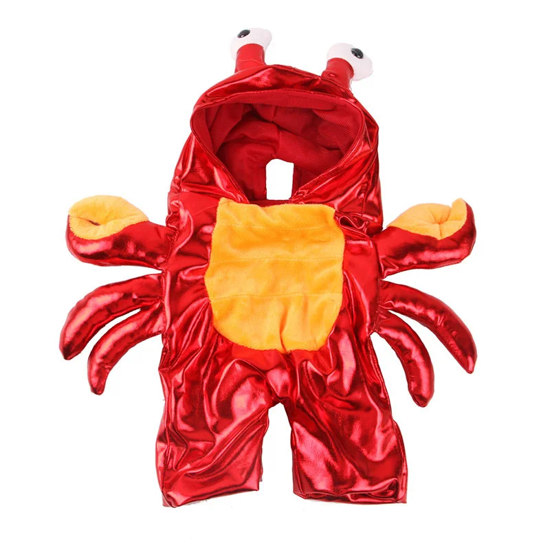 Halloween Pet Cosplay Dog Coats Pet Cat Dog Crab Dress Up Costume Pets Cross-dressing Funny Pet Cosplay Prop Pet Gift