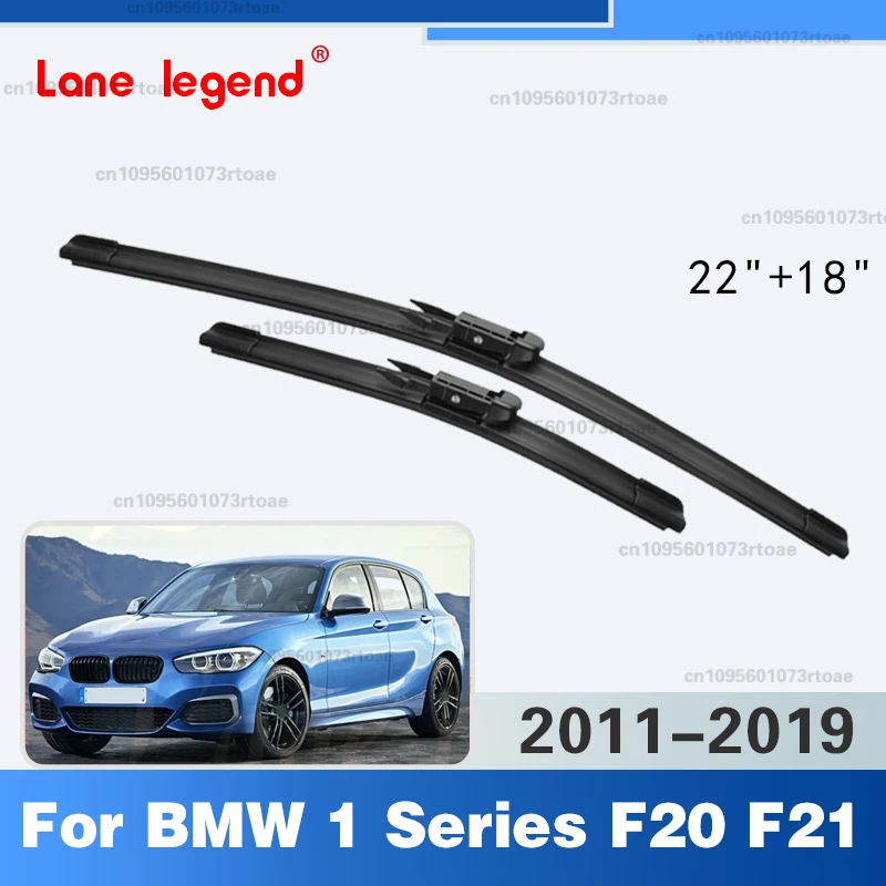 

Wiper LHD Front Wiper Blades For BMW 1 Series F20 F21 2011 - 2019 Windshield Windscreen Window Car Rain Brushes 22"+18" 2012