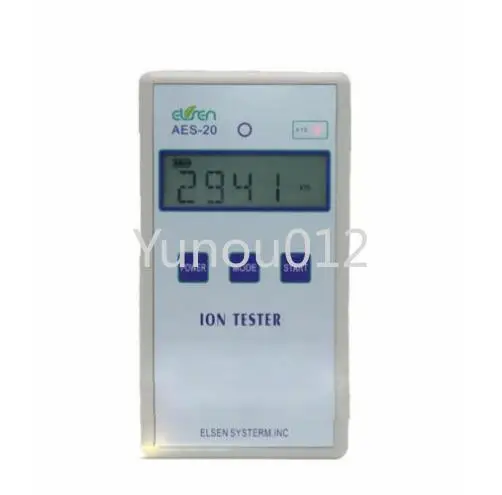 AES-20 Solid Ion Tester Meter for Solid Tourmaline Powder Coatings Textile Top Quality CE