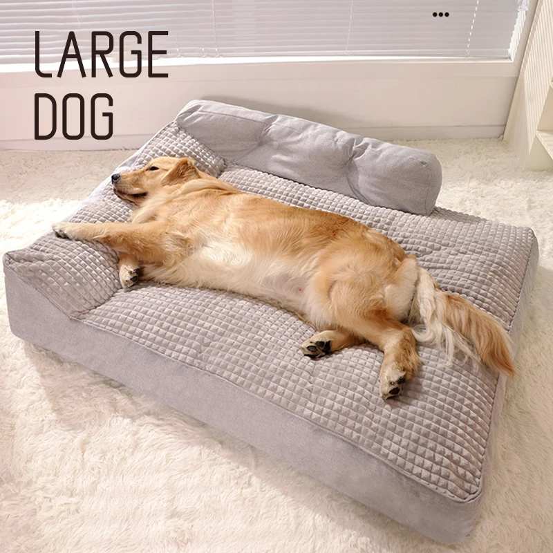 Cozy Nest Dog Bed – Warm Cushioned Bed for Medium to Large Dogs
