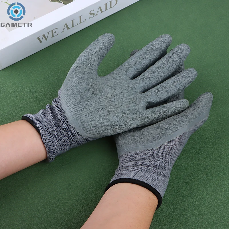 

Working Gloves Gardening Work Gloves Latex Glove Protective For Work Garden Durable Non-slip Waterproof