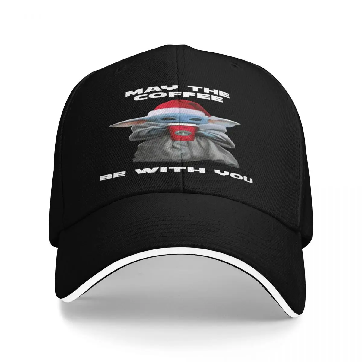 May The Coffe Be With You Cap Mens Cap Women's Cap Baseball Cap For Men Man Hat Baseball Cap