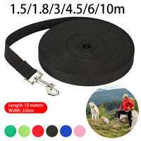 1.5/1.8/3/4.5/6/10M Nylon Walking Pet tow rope Training Tracking Dog ChainTraction Rope for Small Large Dogs Outdoor Pet Supplie