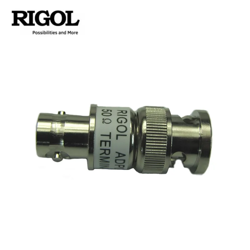 Adaptador Terminador Rigol ADP0150BNC de 50 Ohmios y 2W para Osciloscopios y Aplicaciones de RF, Cable BNC a BNC de 1 GHz