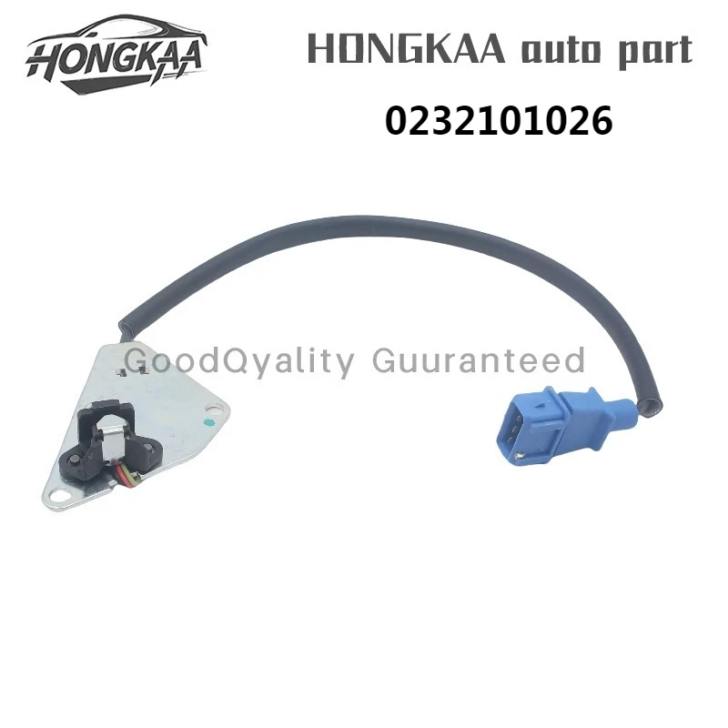Sensor de posición del cigüeñal 0232101026 para Fiat Brava 1995–2005 Brava 2003 Boheme Coupé Marion Estate coches repuesto automotriz