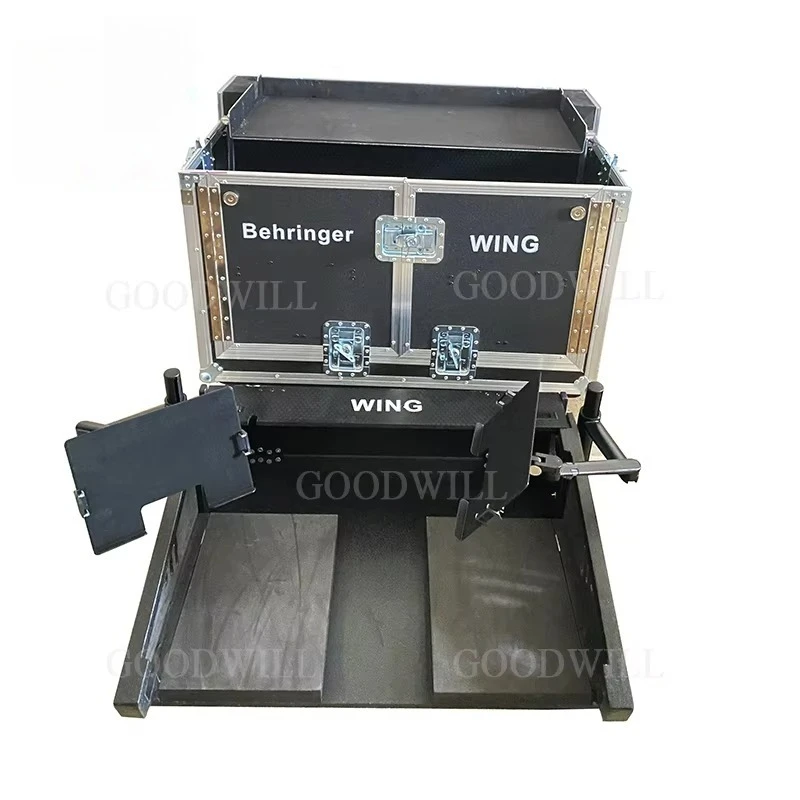 Customize Hydraulic Detachable  Wing Digital Console Flip Flight  Case  OEM & ODM Supported