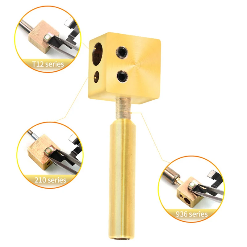 Mini Heizung Tabelle Reinem Kupfer Produktion RELIFE RL-067 3 In 1 Lötkolben Spitze Für 936 210 T12 Serie