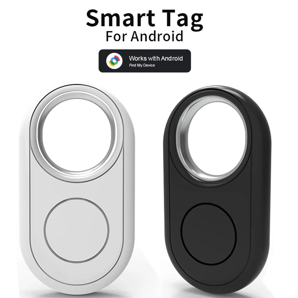 

Bluetooth GPS-трекер для устройств Android, тег работает с Google Find My App, поиск ключей, глобальное позиционирование домашних животных, анти-потерянная смарт-тег