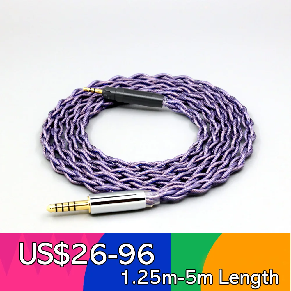 

Type2 1.8mm 140 cores litz 7N OCC Headphone Cable For Ultrasone Performance 820 880 Signature DXP PRO STUDIO LN007902