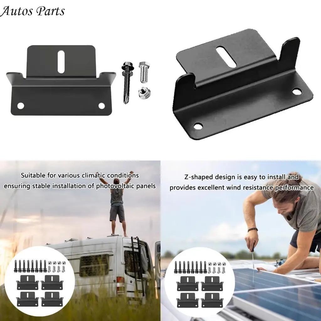 

57BA Алюминиевая солнечная панель Z Кроншеты установить ржавчины.