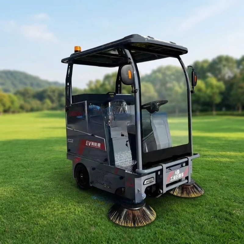 Customized multifunctional electric road sweeper debris collection vacuum cleaning vehicle for campus scenic spot sanitation