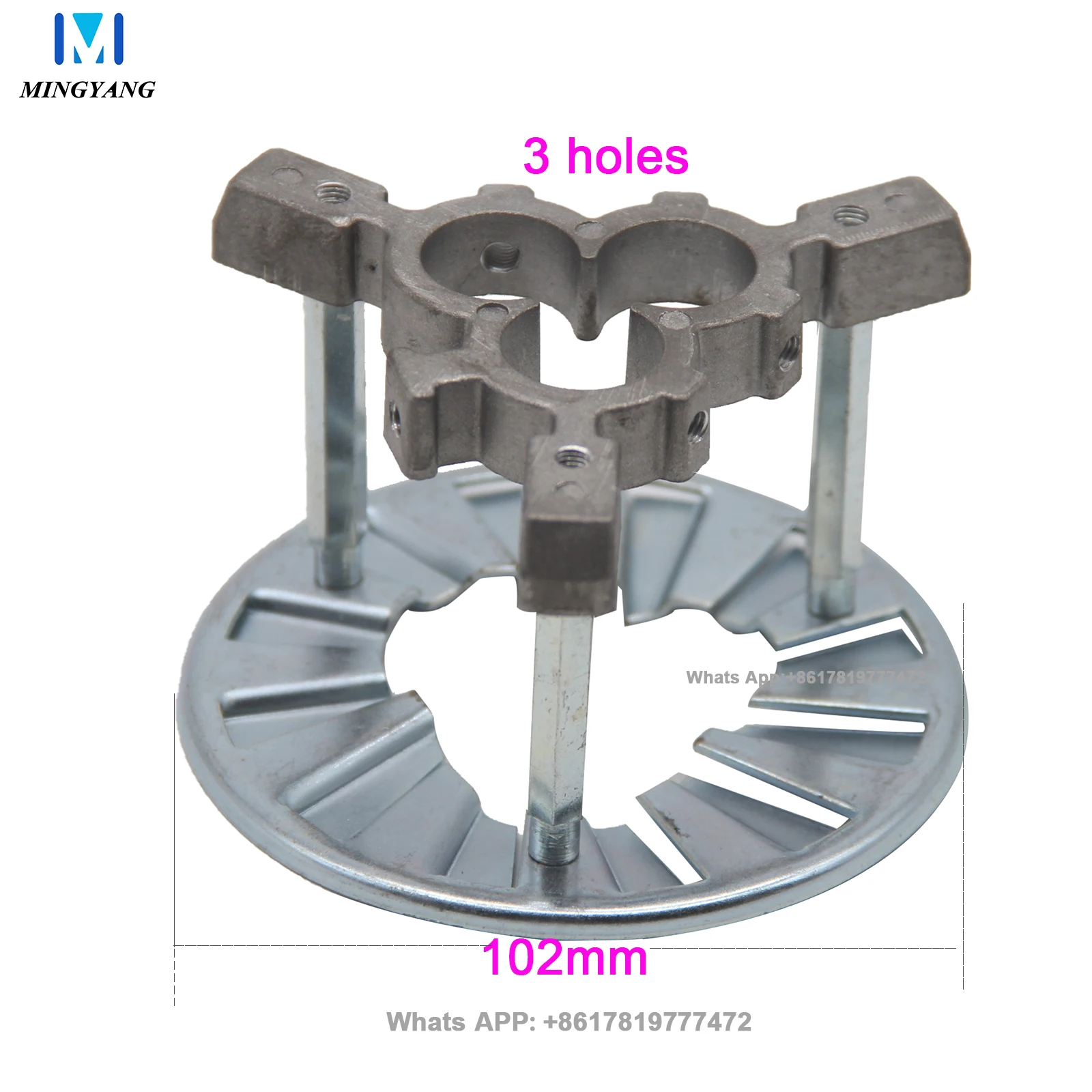 High quality Stainless Steel Air Swirler For Waste Oil Burner Flame Stabilizer Disc Ring For Burner