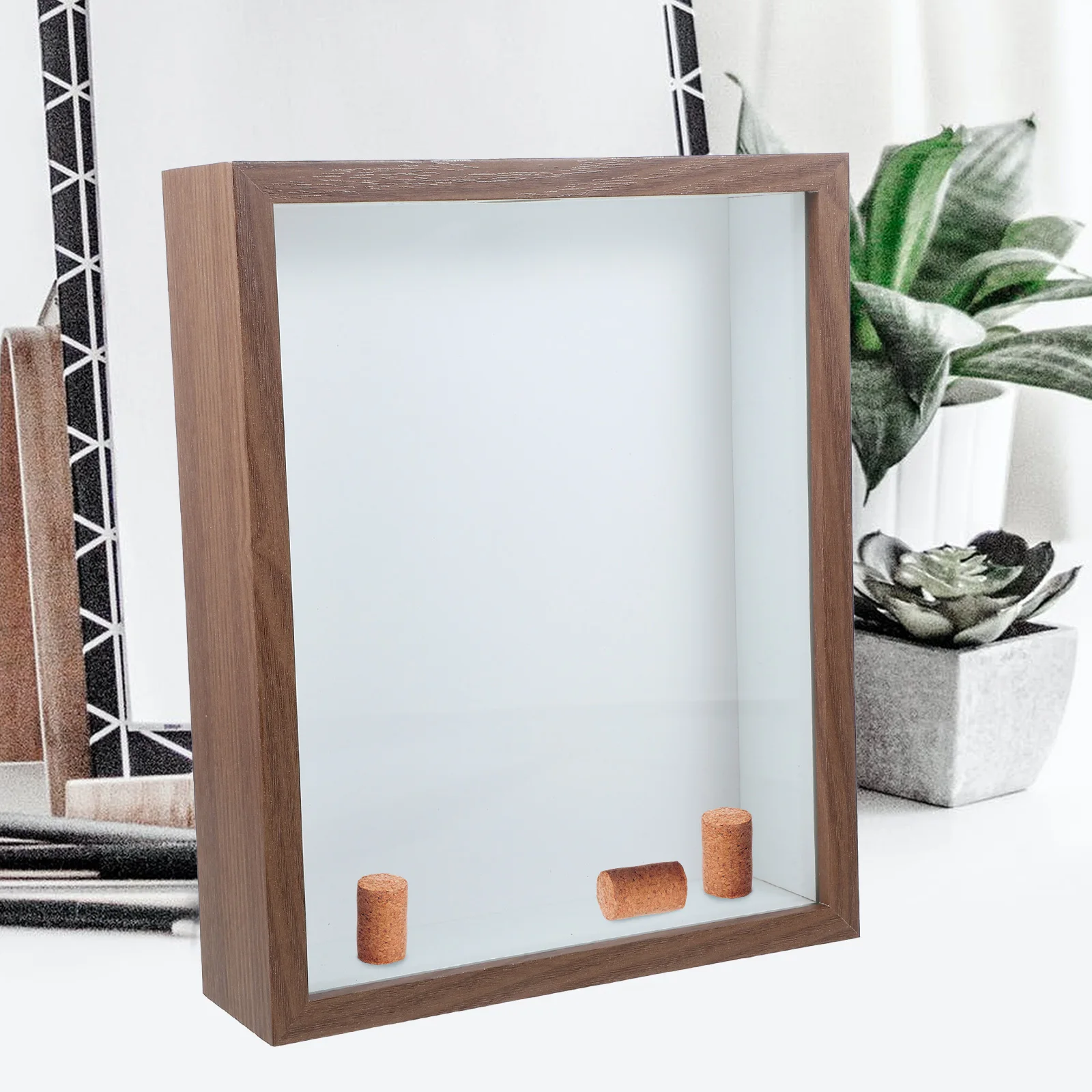 

Box Decorative Storage for Movie Tickets Travel Memories Recipe Holder Kitchen Desk Organizer