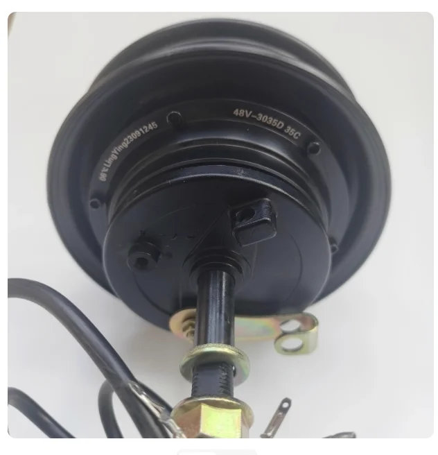 

10inch Single Side Shaft Brushless Hub Motor Small Tricycle Mobility Scooter Rear Wheel Drum Brake Motor