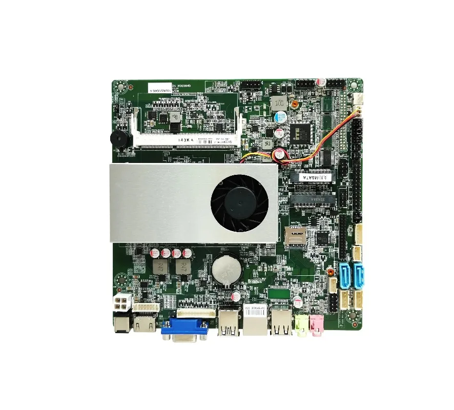 2025 ELSKY Desktop Motherboard 4th gen I5-4300U Dual Core DDR3 8G 1/2*RJ45 RAN SATA3.0 MSATA 4K 2/6*COM for POShot