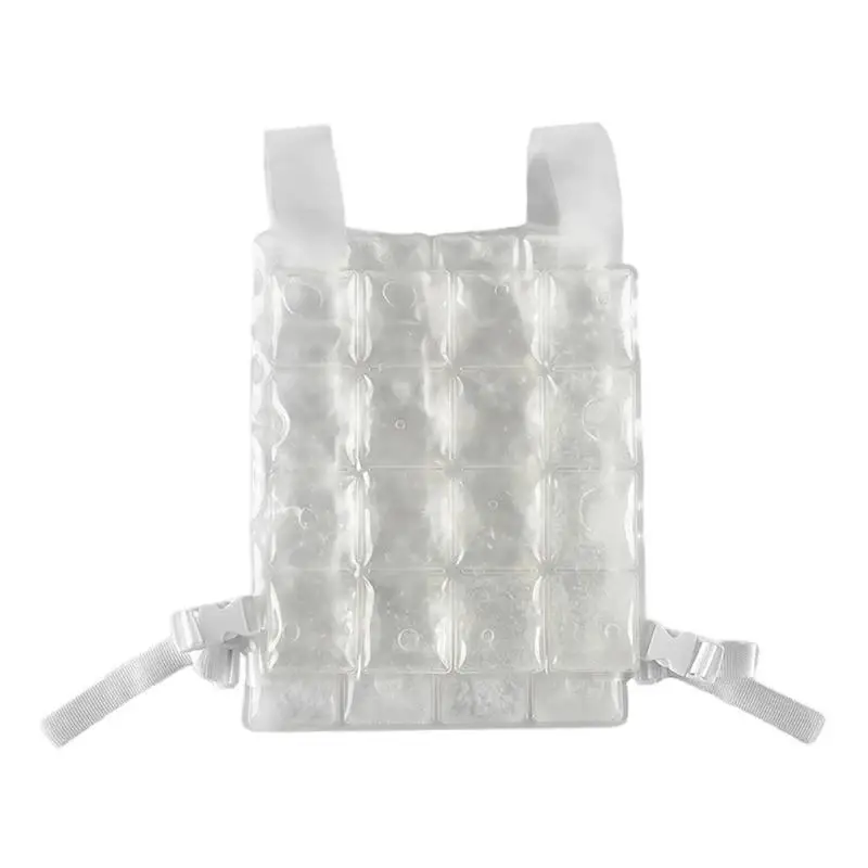 

Ice Vest For Men PCM Body Cooling Ice Pack Vest AC Ice Vest Summer Cooling Vest Water Cooling Clothes For Cycling Fishing