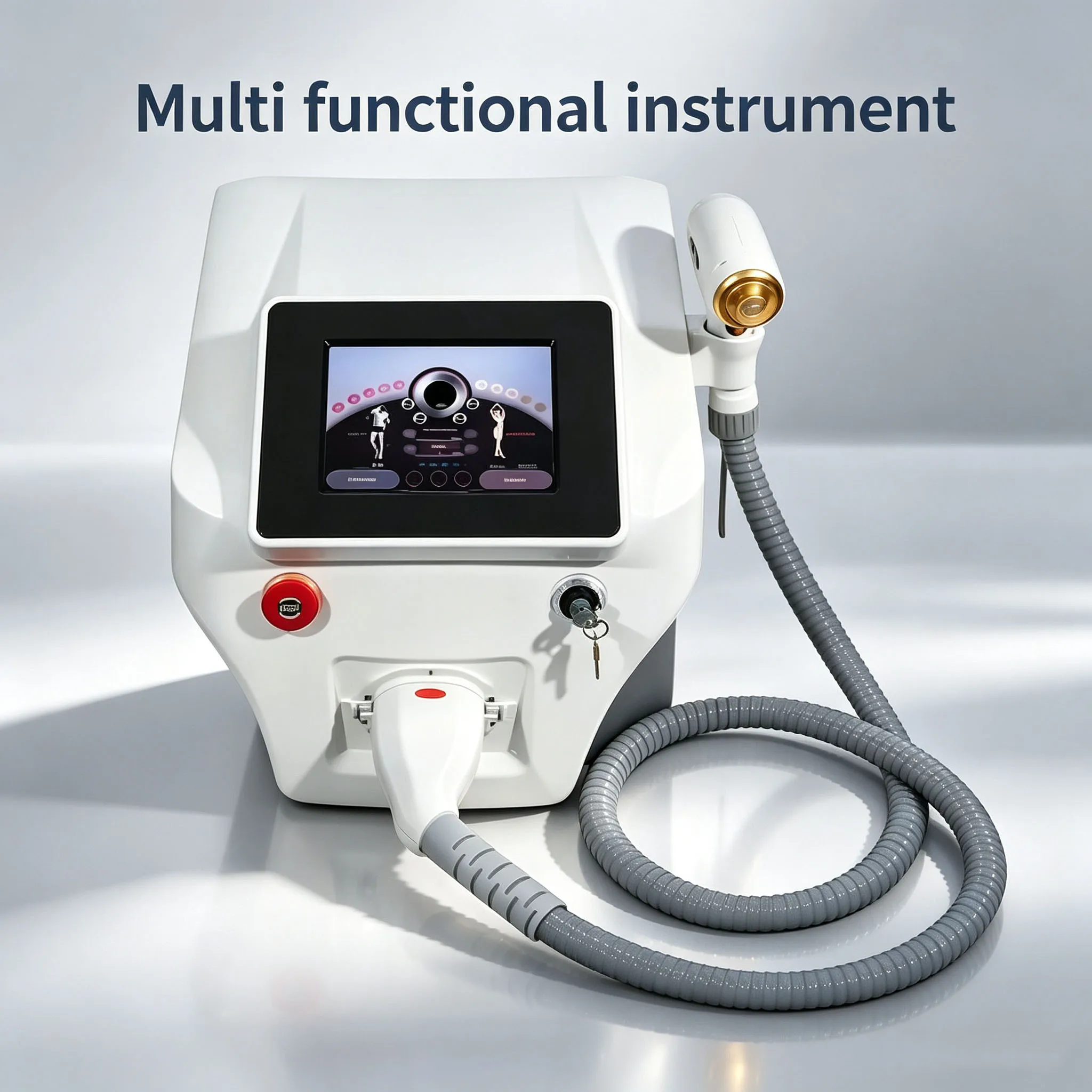 Desktop Soprano Skin Rejuvenation Device, Commercial All-in-one Multi-functional Instrument For Beauty Salons