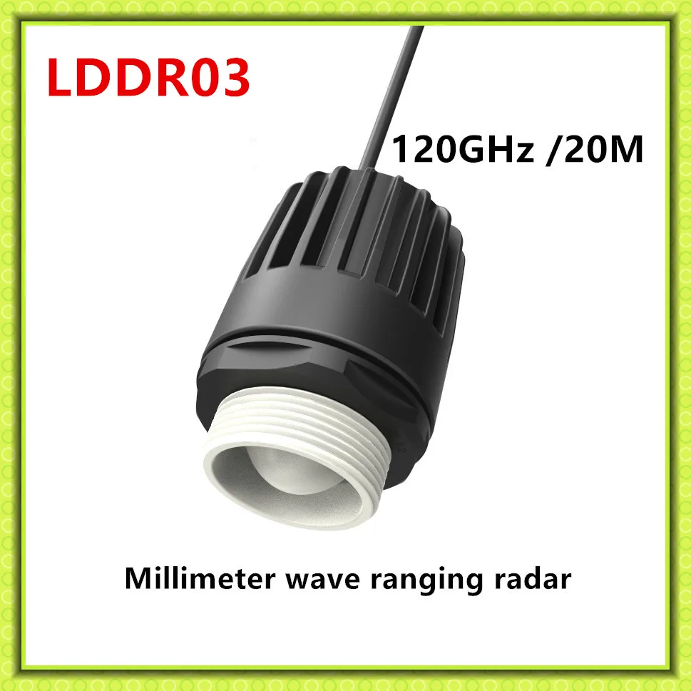 LDRR03 Millimeter wave radar120ghz 0.1~20m Deep Well High Frequency Radar For Small Spaces Manholes Radar Water Level Gauge