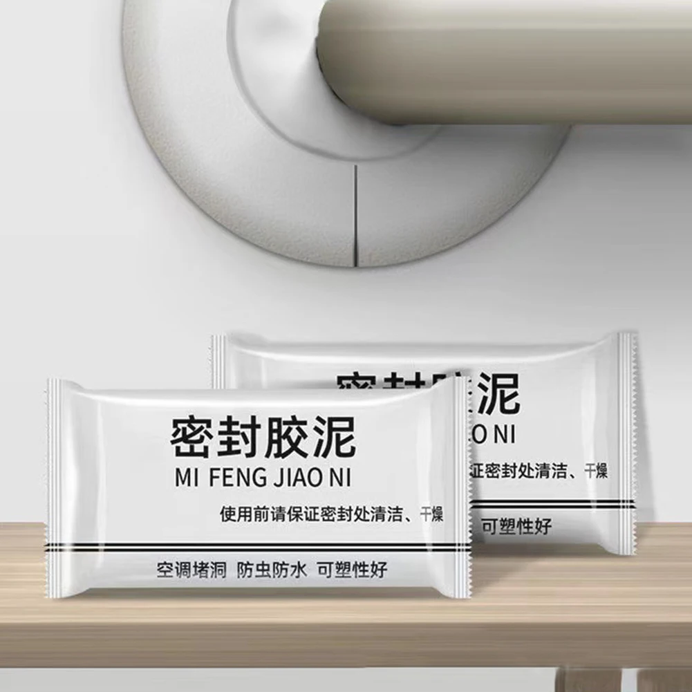 1/4 stücke Wand Loch Abdichtung Dichtstoff Wasserdicht Zement Für Haushalt Klimaanlage Kanalisation Küche Bad Rohr Reparatur Kleber