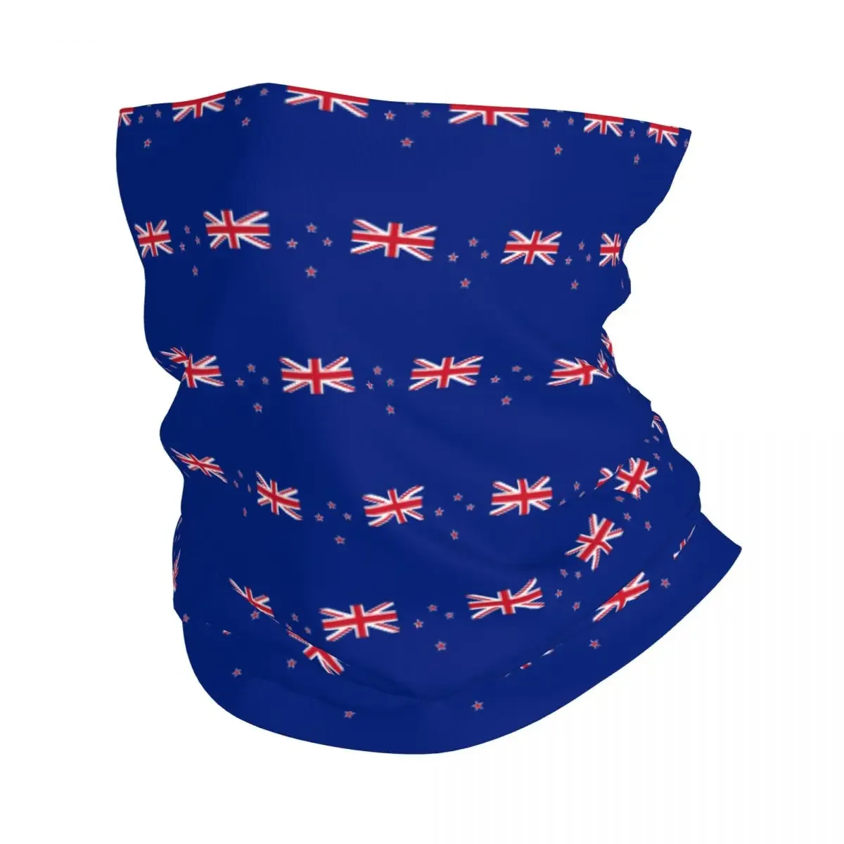 Flag Of New Zealand Bandana Neck Gaiter for Ski Hunting Men Women Wrap Scarf Balaclava Warmer