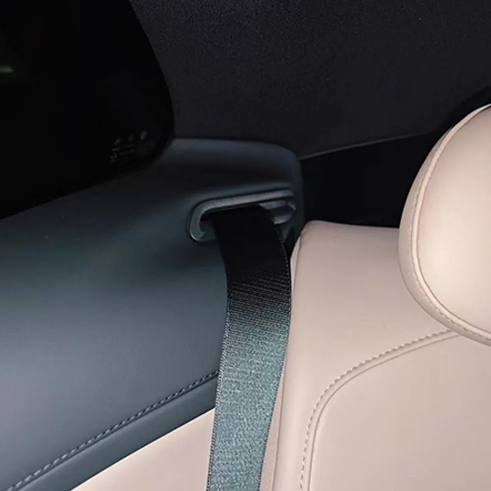 For Zeekr 8X 2026-2027 Car Interior Seat Belt Limiter And Anti Abnormal Noise Seat Belt Exit Decorative Cover