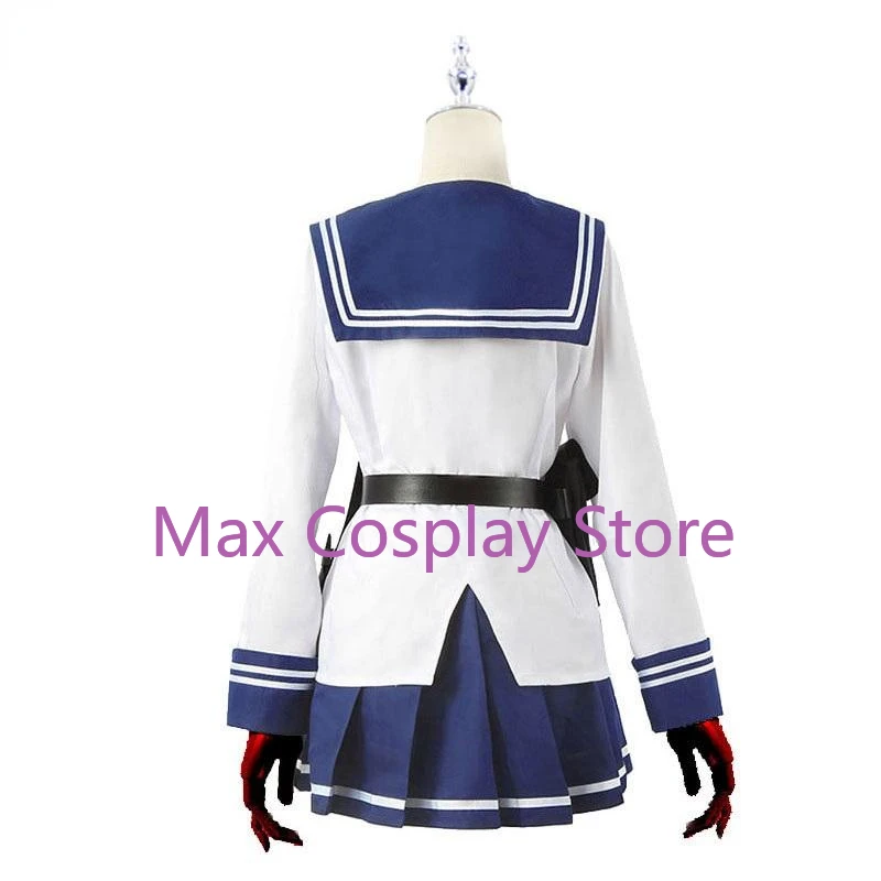 Anime Cosplay Costume Wigs Tenkuu Shinpan Yuri Honjo Wig Women Sailor Suit JK School Uniform view 5