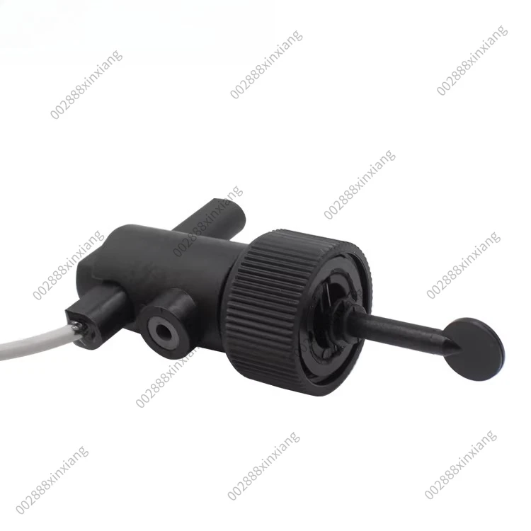 Six Point Baffle Type Flow Induction Switch PP Plastic Water Flow Sensor Magnetic Sensing Flow Switch