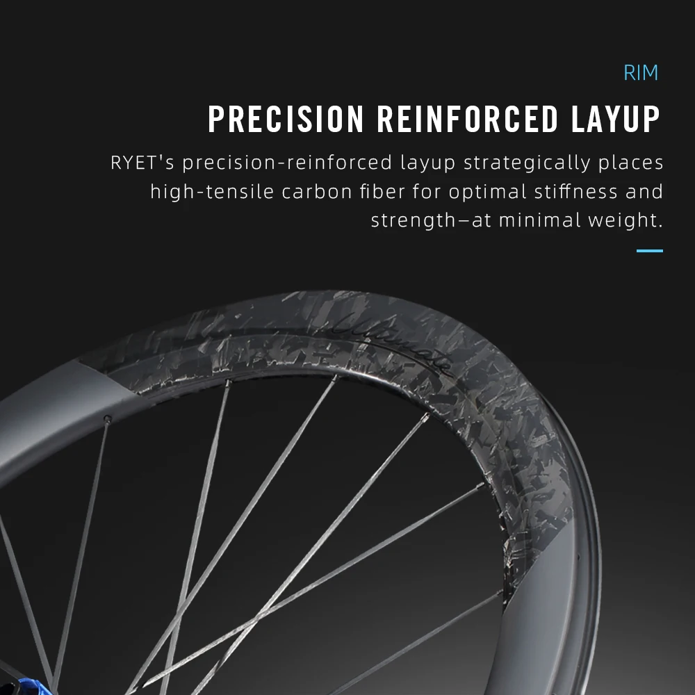 

RYET 1180 г полностью карбоновая дорожная колесная пара, аэроспицы, керамический подшипник, бескамерный клинчерный диск, 36 т, карбоновые колеса с храповым механизмом