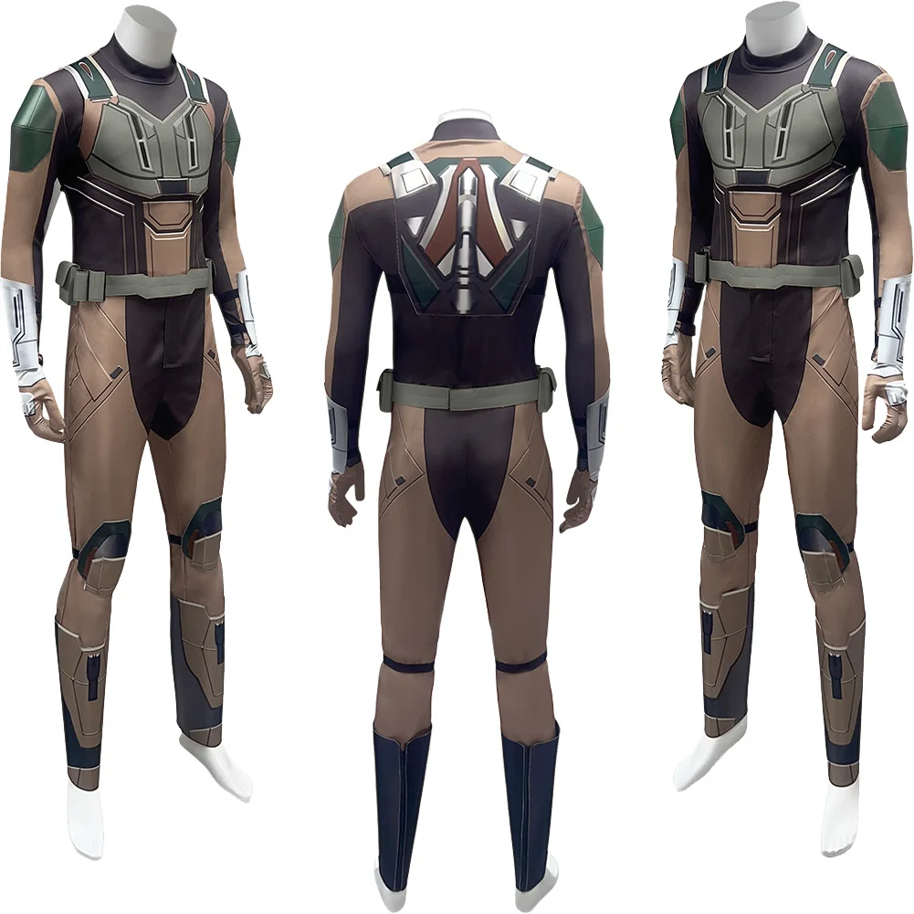 Sam Wilson Cosplay Kostuum 2025 Film Superheld Vermomming Mannen Outfits Fantasia Dress Up Battle Suits Halloween Party Outfits