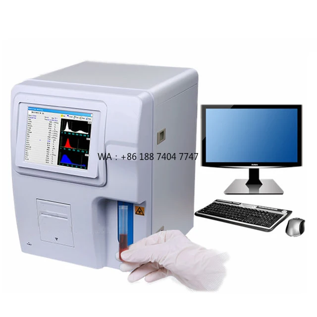 Analyzer  Cell Counter Machine PriceIN-B141-4 New Machine  Vet Veterinary 3 Part Auto